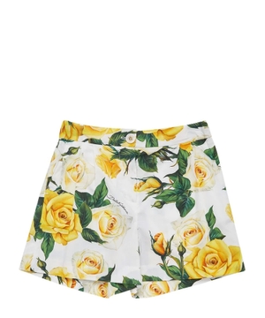 Flower printed shorts