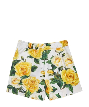 Flower printed shorts