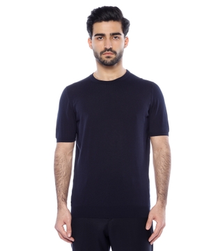 Round neck T-shirt with short sleeves