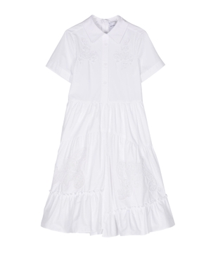 Embroidered cotton dress