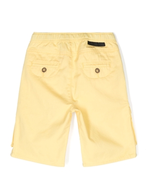 Cargo shorts with elastic waist