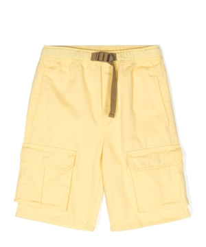 Cargo shorts with elastic waist