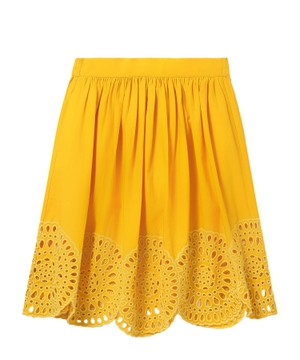 Broderie Anglaise skirt