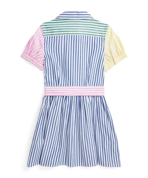 Striped shirt dress