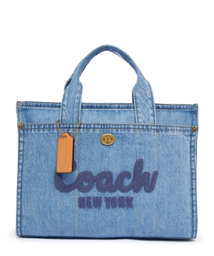Cargo Denim Tote Bag çanta