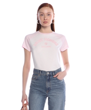 Embroidered cotton T-shirt