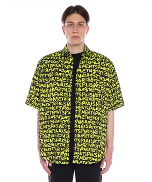 Short sleeve shirt with print