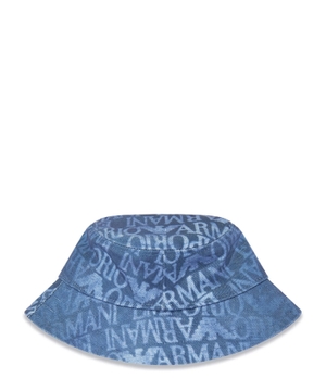 Panama with logo print