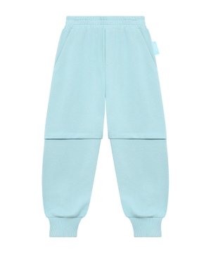 Jogging pants with elastic waist