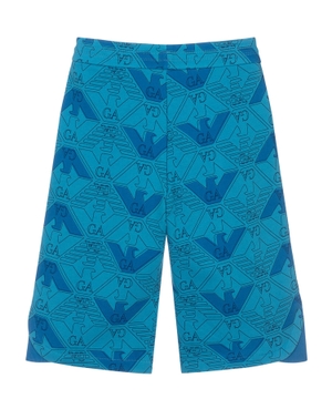 Graphic print shorts