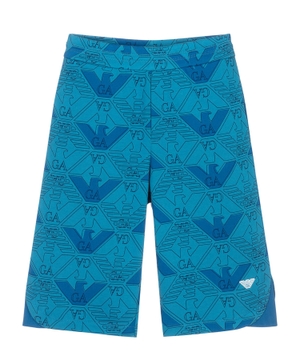 Graphic print shorts