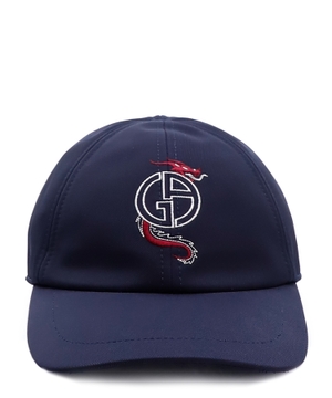 Embroidered logo baseball cap