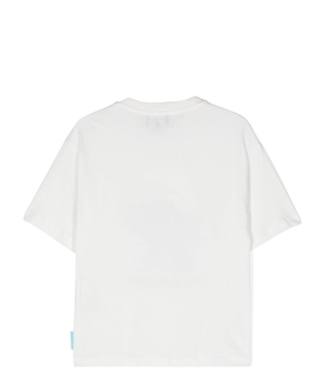 "The Smurfs" printed short sleeve T-shirt