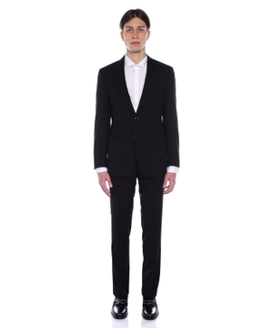 Straight-fit wool suit