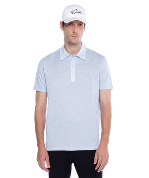 Short sleeve polo with classic collar