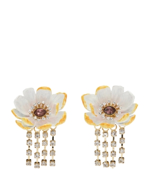 Flower shaped earrings