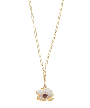 Flower detail necklace