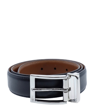 Reversible leather belt