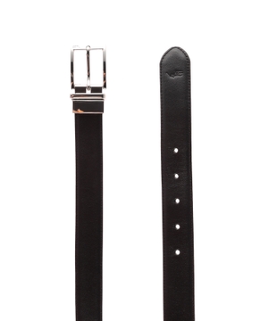 Reversible leather belt