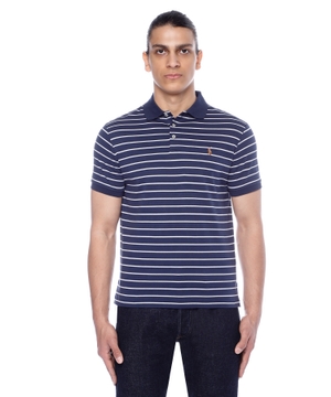 Short sleeve polo with classic collar