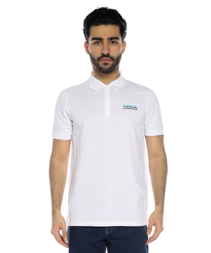 Short sleeve polo with classic collar