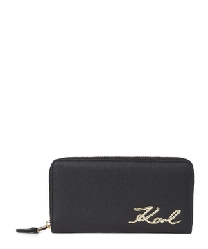 K/Signature logo detail wallet