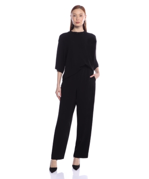 Elastic-waist pants