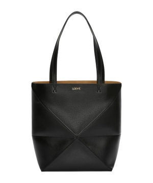 Puzzle Fold leather tote-bag