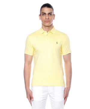 Short sleeve polo with classic collar