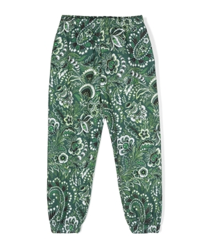 Paisley-print jogging pants