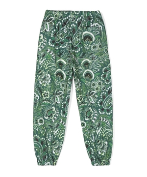 Paisley-print jogging pants