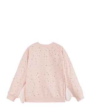 Crystal embellished sweatshirt