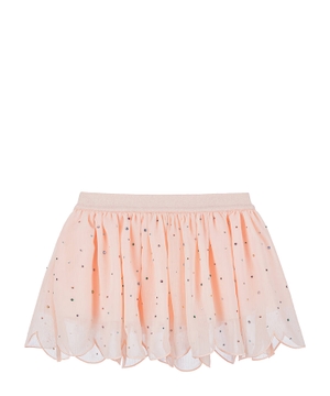 Crystal embellished skirt