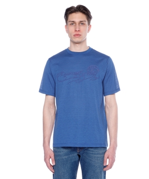 Round neck T-shirt with short sleeves