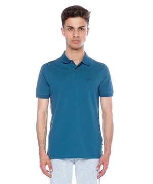 Short sleeve polo with classic collar