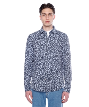 Long sleeve shirt with classic collar