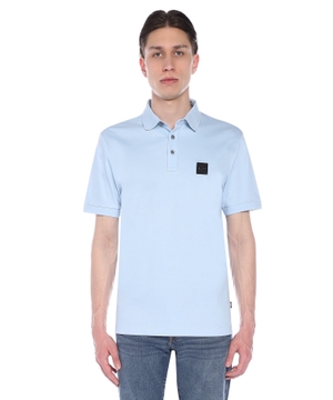 Short sleeve polo with classic collar