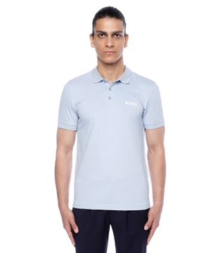 Short sleeve polo with classic collar