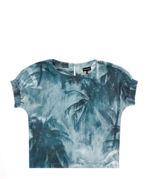 Printed short sleeve T-shirt