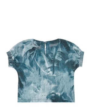 Printed short sleeve T-shirt