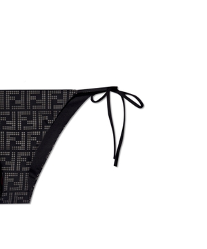 Logo printed bikini set