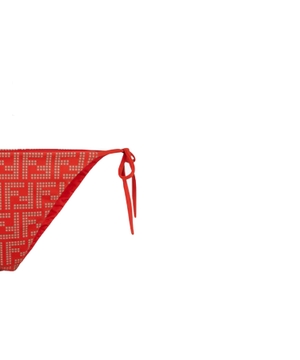 Logo printed bikini set