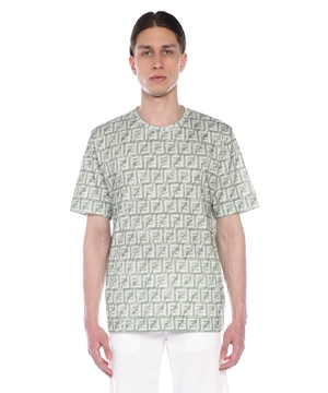 Short sleeve T-shirt with logo pattern