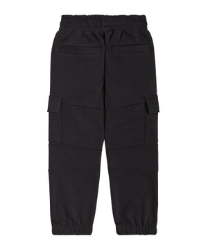 Elastic waist cargo trousers