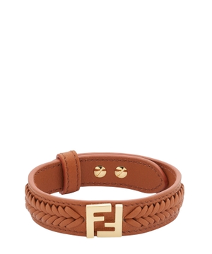 Forever logo detail leather bracelet