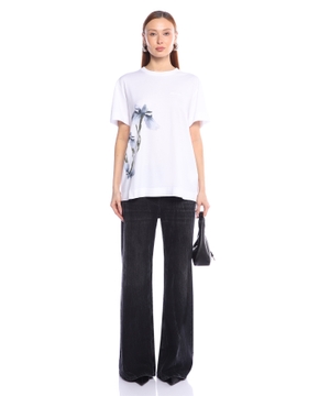 Printed cotton T-shirt