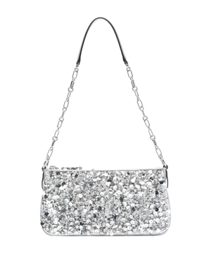 Empire sequinned shoulder bag