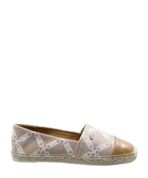 Hörgülü raffiya altlığı ilə espadril