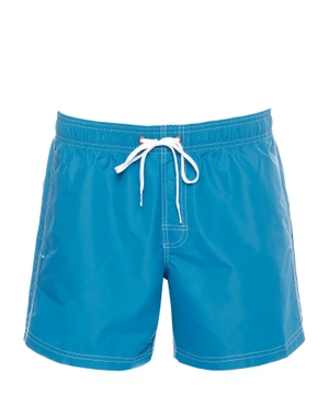 Swim trunks with elastic waist