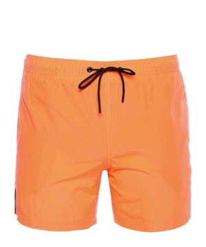Swim trunks with elastic waist